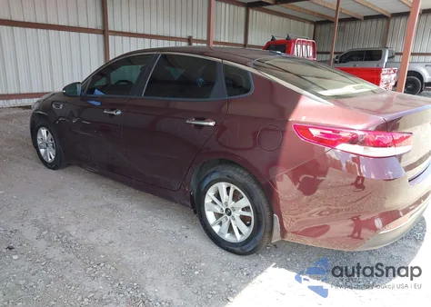 2016 Kia Optima Lx from USA, damaged, VIN 5XXGT4L38GG028656